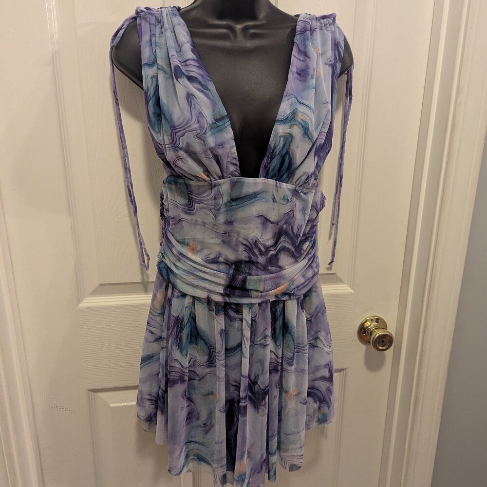 Fashion Nova purple dress - xl